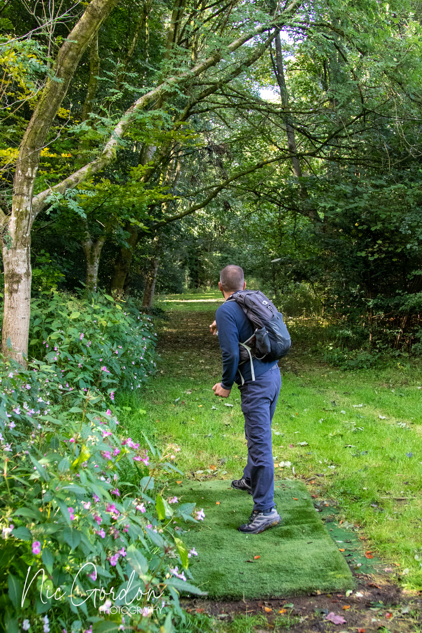 Dunlop TTC day out playing disc golf 1164